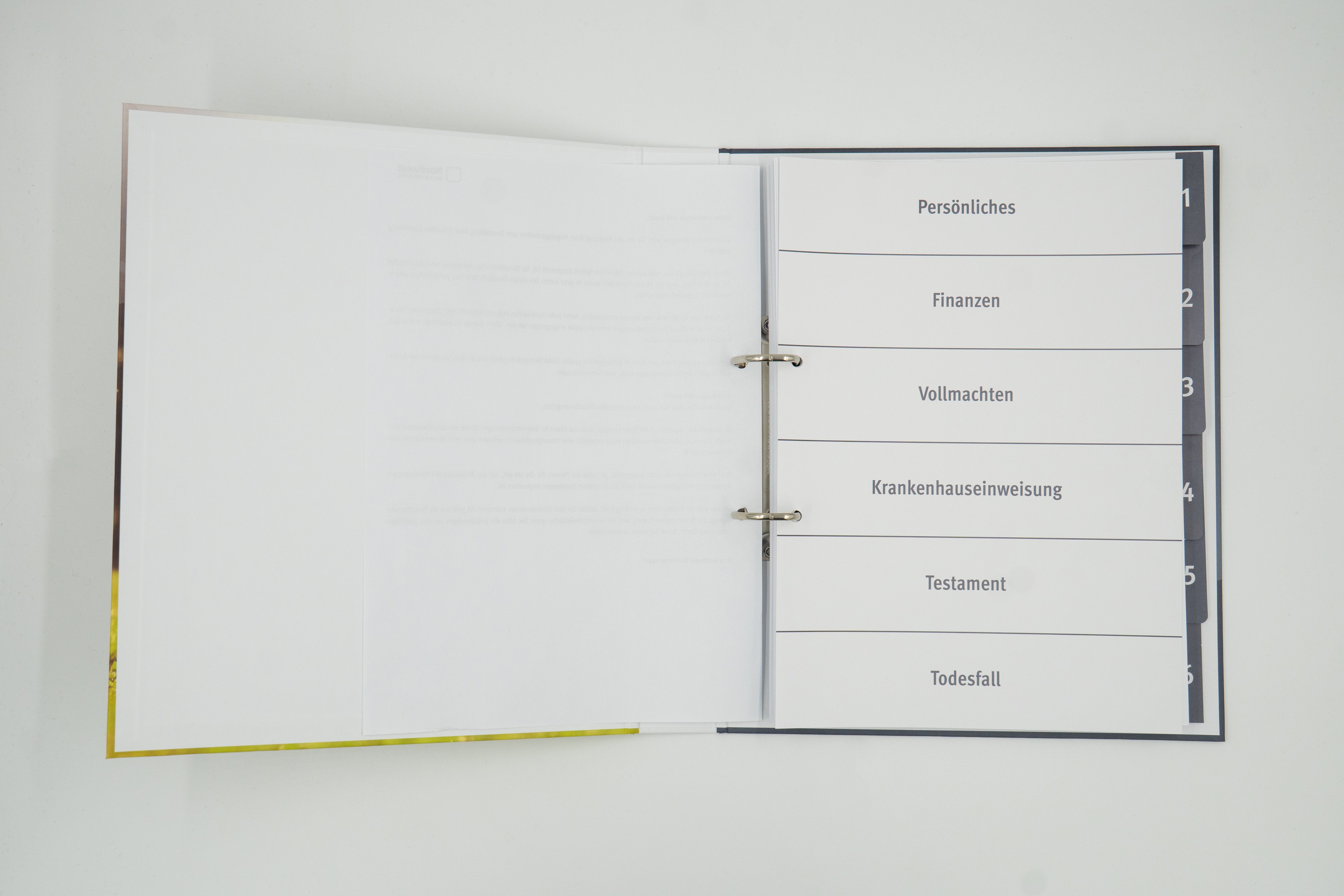 Nordwest Vorsorgeordner (3. Auflage)