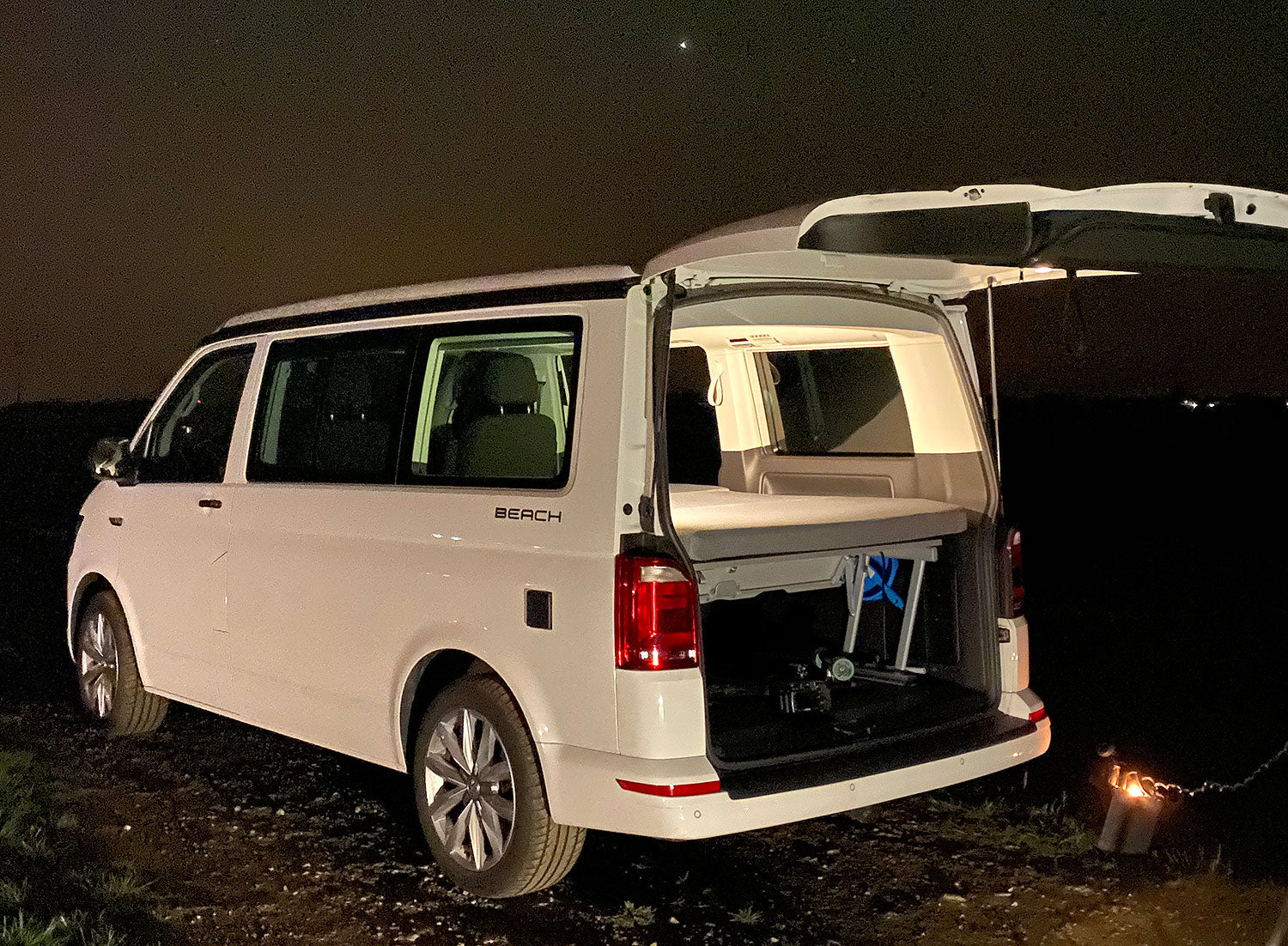 VW T5 - T6.1 Beach - Schlafmatratze zum Klappen