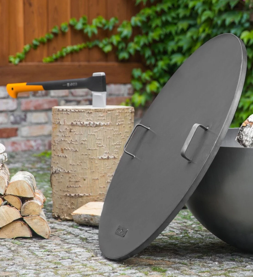 bene on fire Deckel für Feuerschale mit Rand rund - Ø 61,5 cm