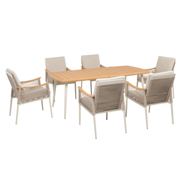 Tischgruppe TULUM (7-teilig)