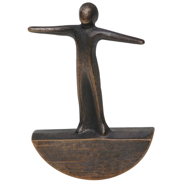 Bronzefigur "Balance"
