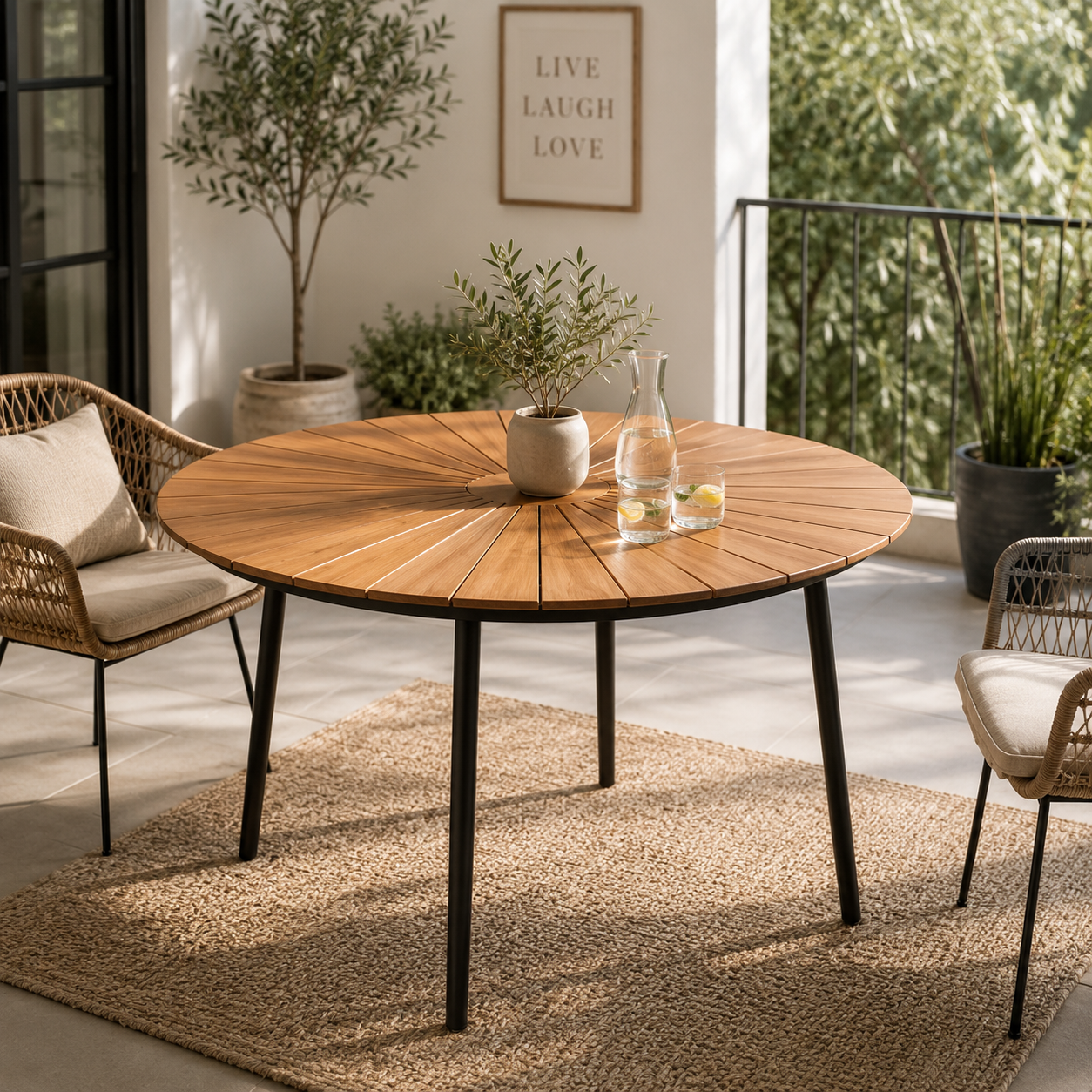 Tisch COVINA rund (110cm)