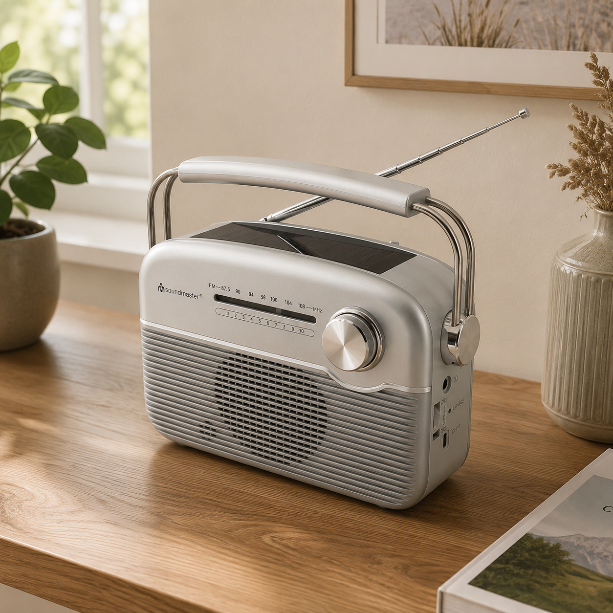 UKW Radio mit Solarpanel