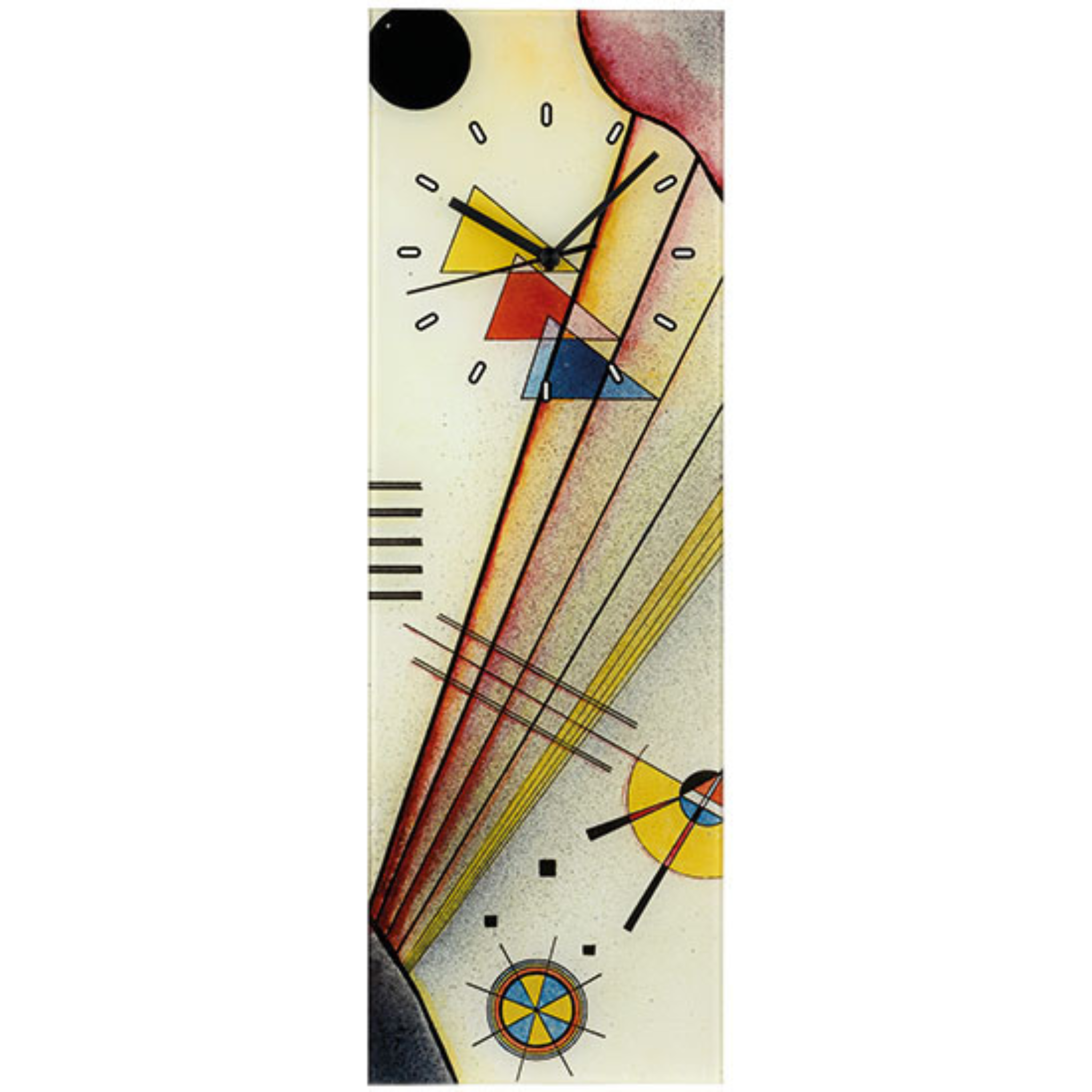 Wassily Kandinsky: Wanduhr "Deutliche Verbindung"