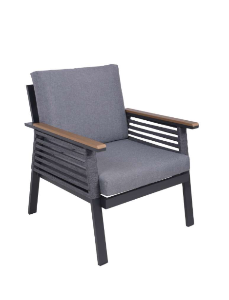 Lounge-Gruppe DENIA inkl. grauen Kissen