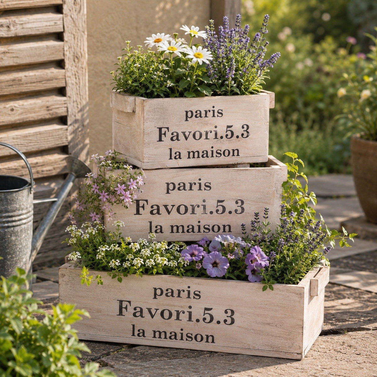 Blumenkasten FAVORI (3er-Set)