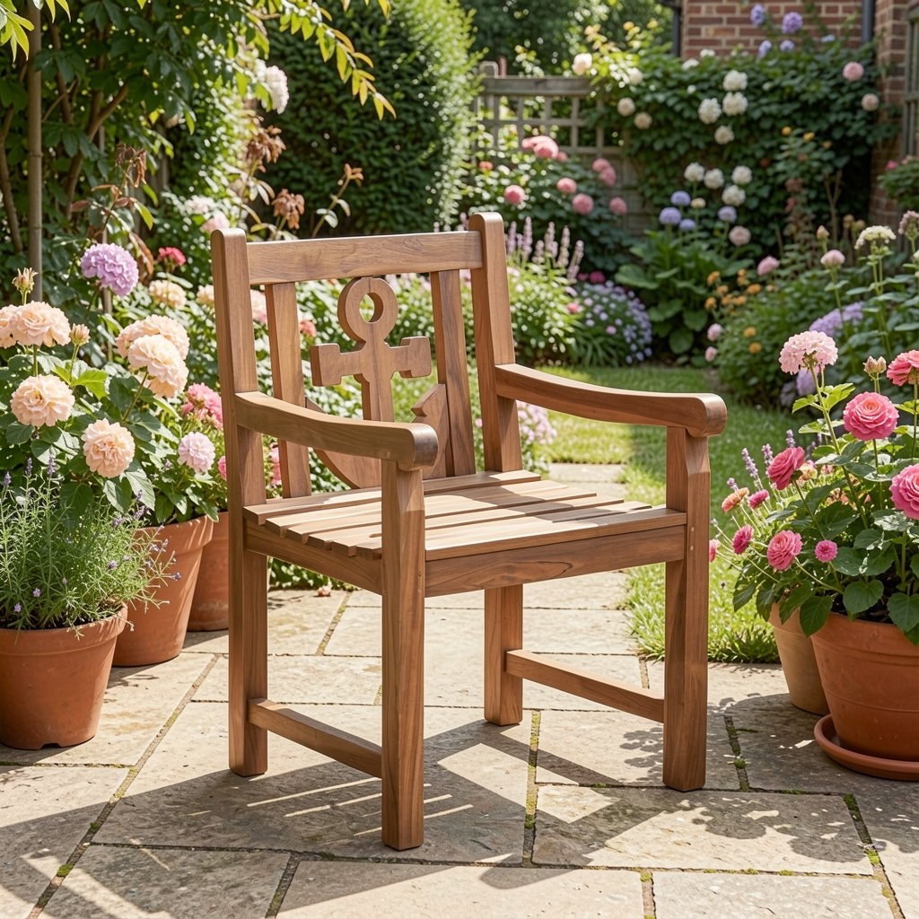 Gartensessel Anker Teak