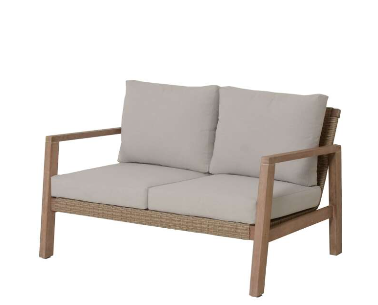 Lounge-Set SAN MATEO, 4-teilig, inkl. Kissen