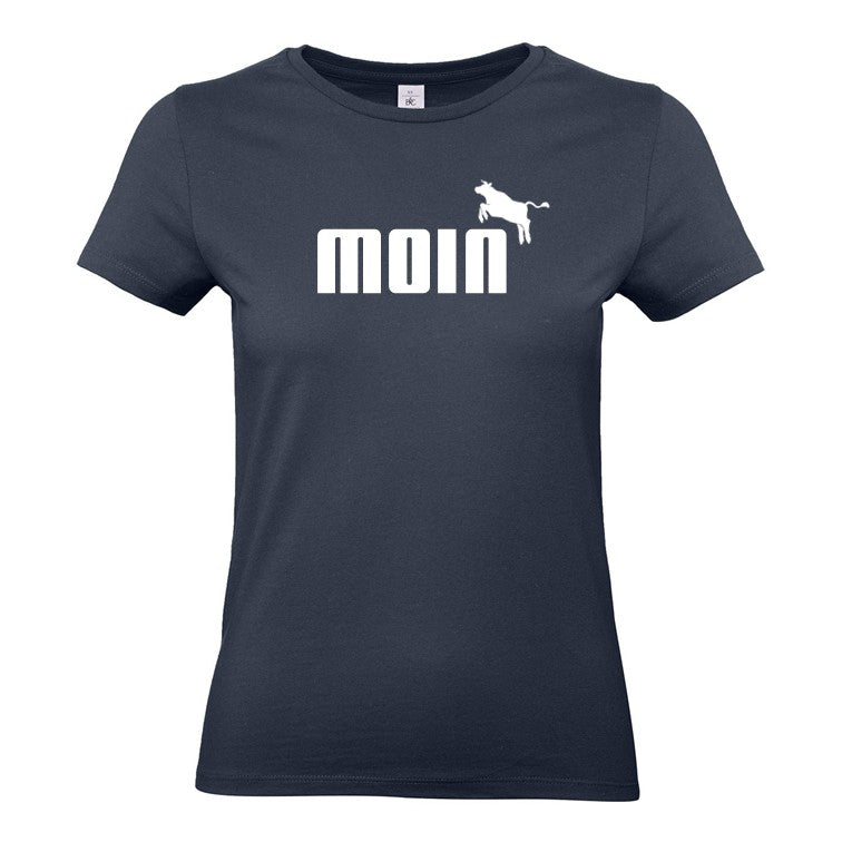 T-Shirt "MOIN mit Kuh" för Mannslüü