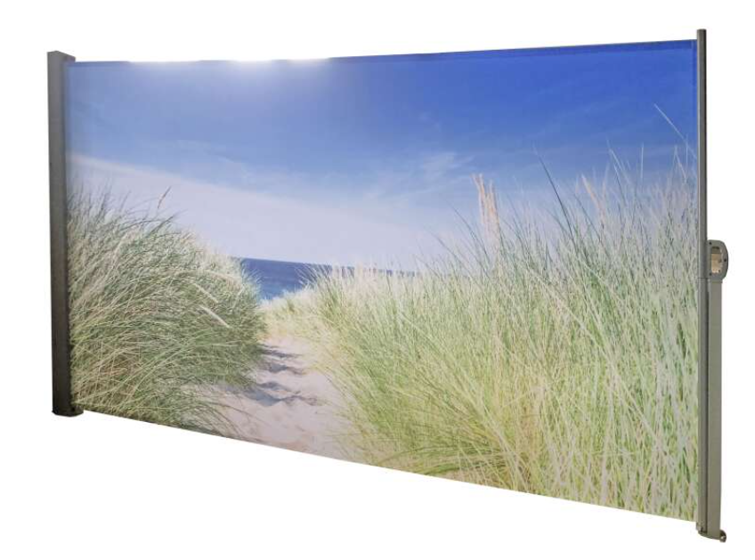 Seitenmarkise - Motiv "Nordseeküste"