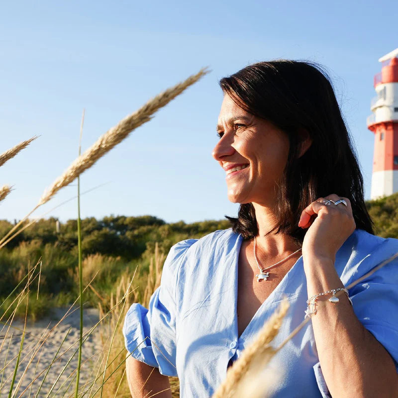 Kettenanhänger Schildkröte - 925 Silber