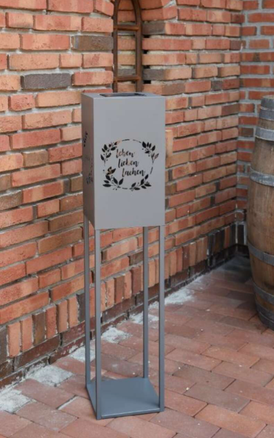 Licht-Dekosäule mit LED VIVIAN