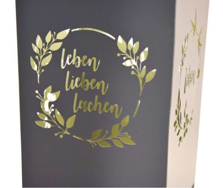 Licht-Dekosäule mit LED VIVIAN