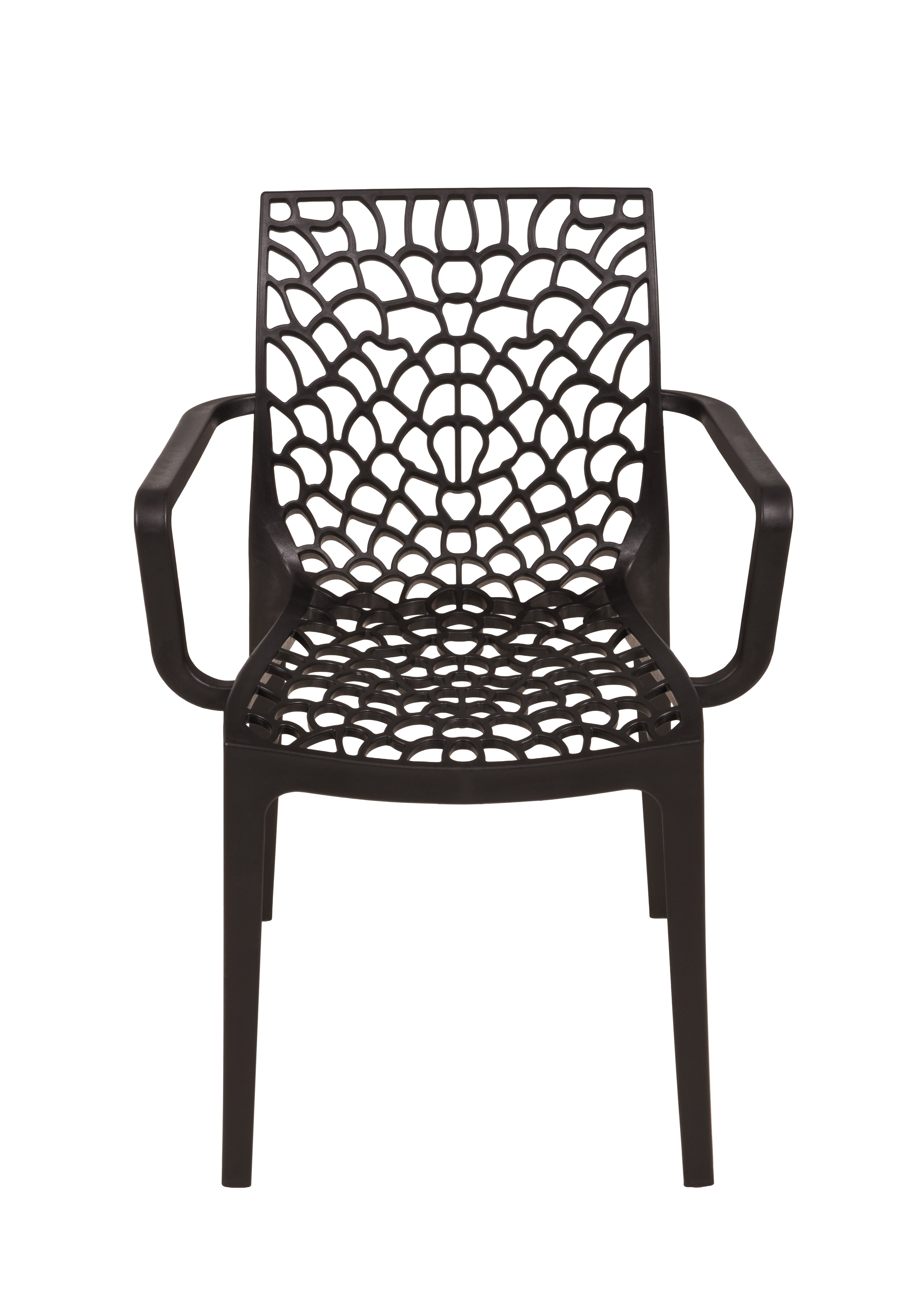 Stuhl CALVERA schwarz - 2er Set