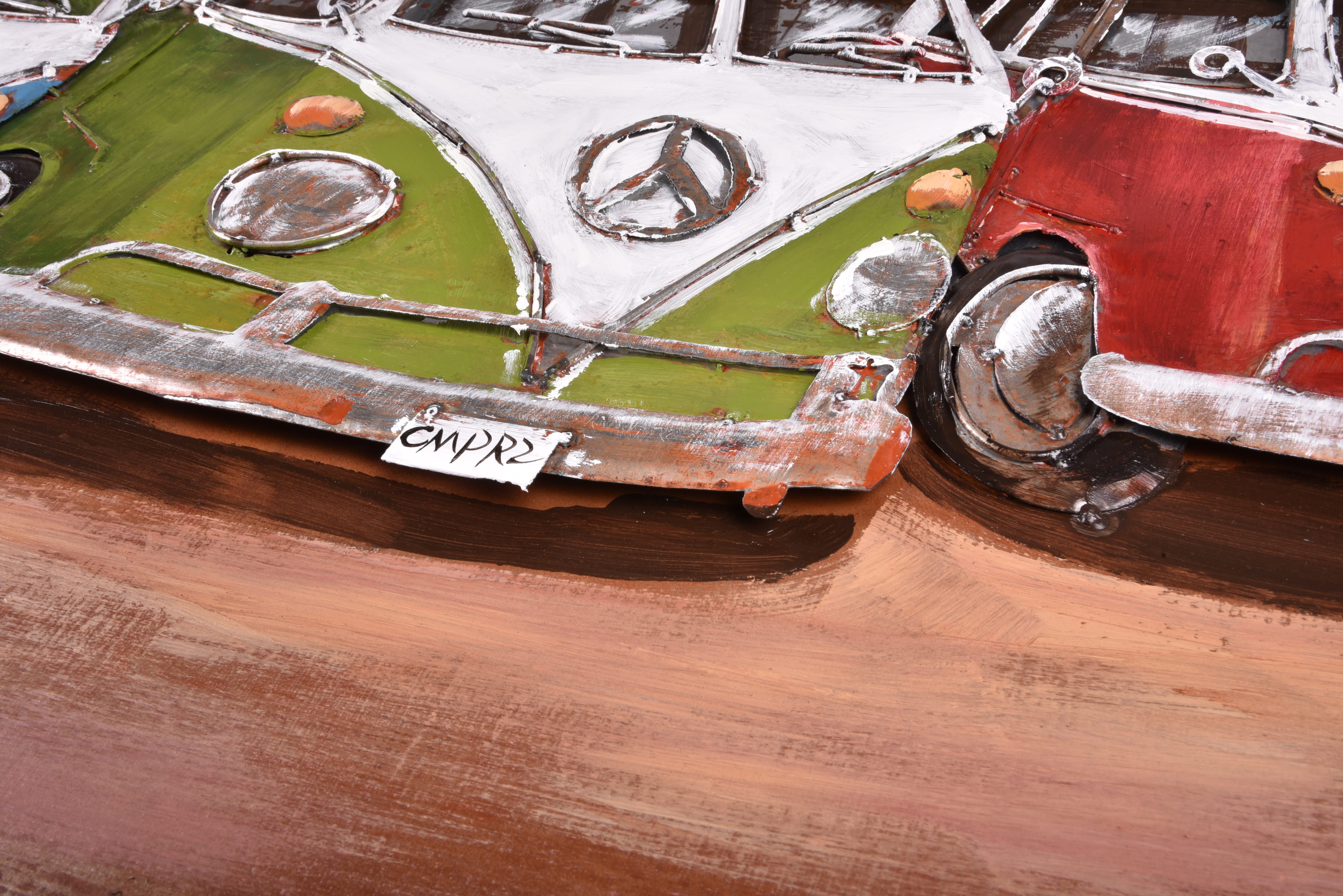 3D Metallbild 3 Bullis