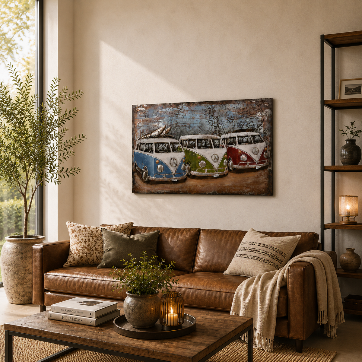 3D Metallbild 3 Bullis