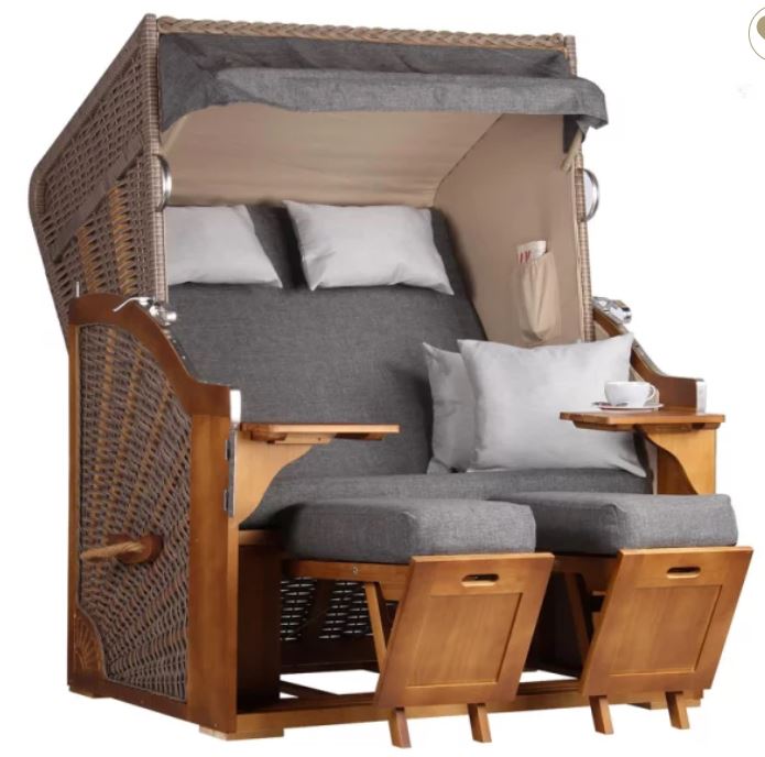 strandkorb-schleswig-dessin-558-inkl-feuerschale-idaho