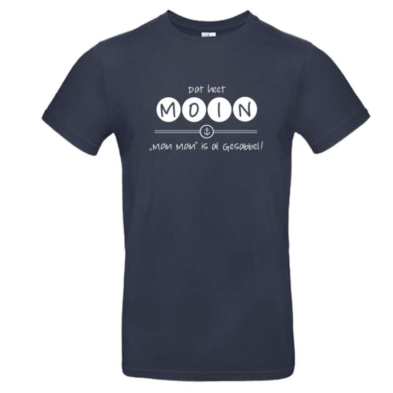 T-Shirt "Dat heet MOIN - Moin Moin is al Gesabbel" för Kinner