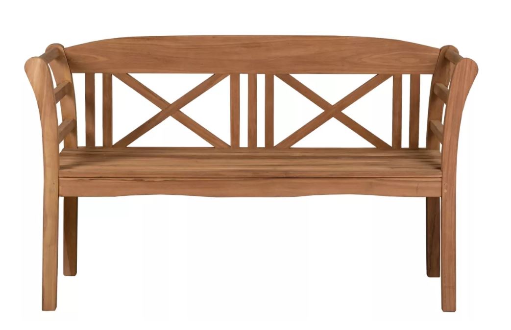 Teakholz Friesenbank Föhr 120 cm