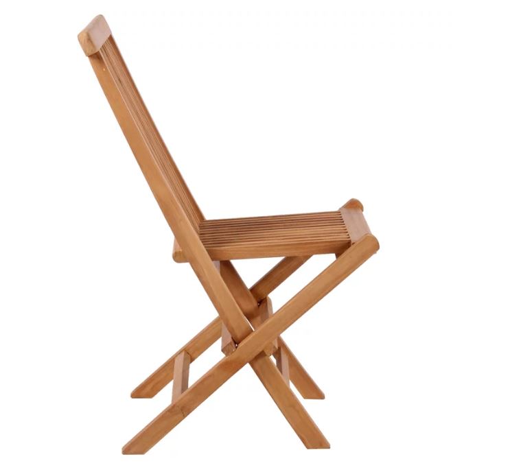 Klappstuhl ohne Armlehnen Langton Teak