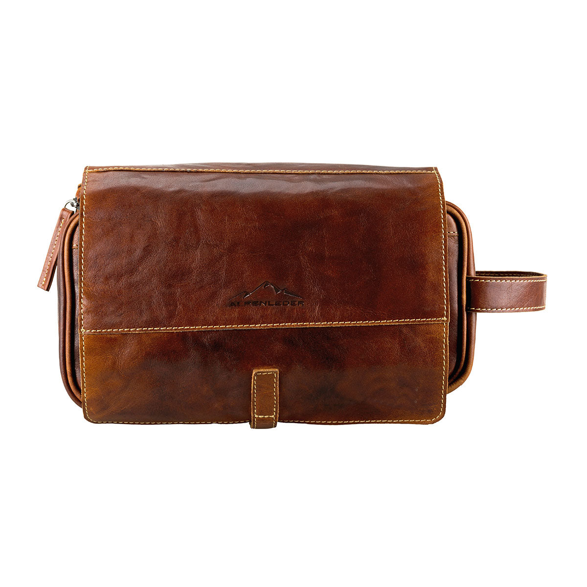 Kulturbeutel ROLL UP (cognac)