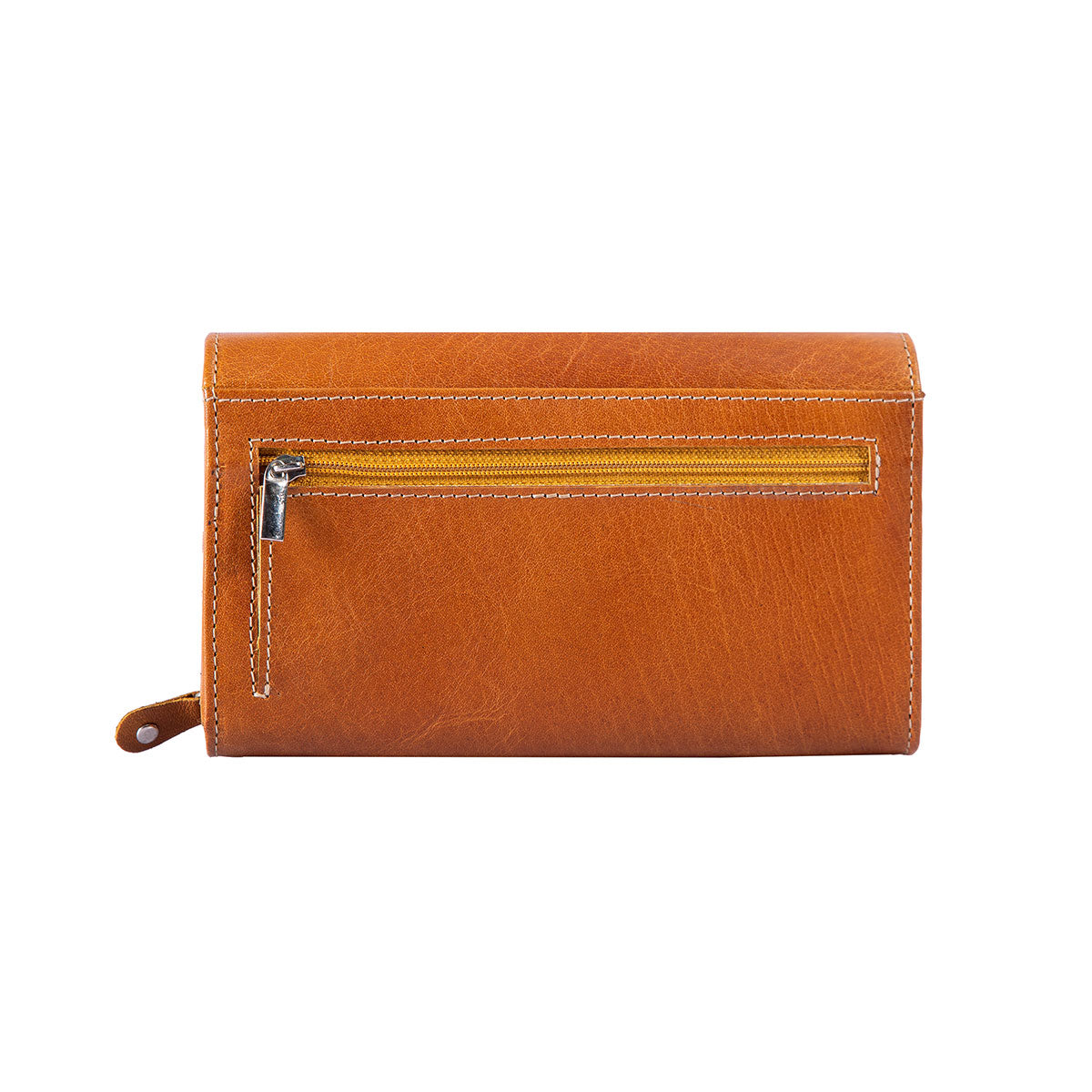 Damengeldbeutel Almrausch Cognac