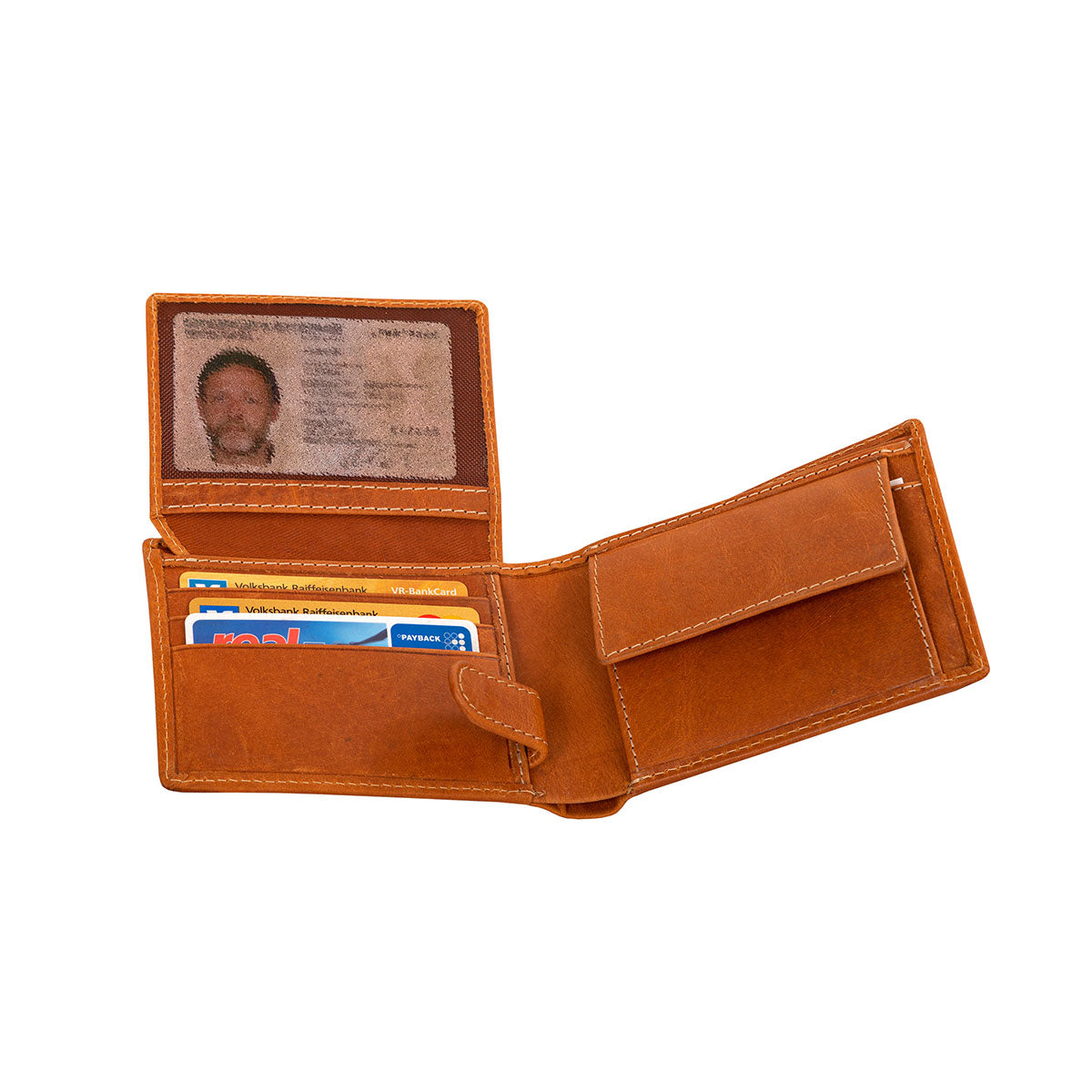 Herrengeldbeutel Ambras - cognac