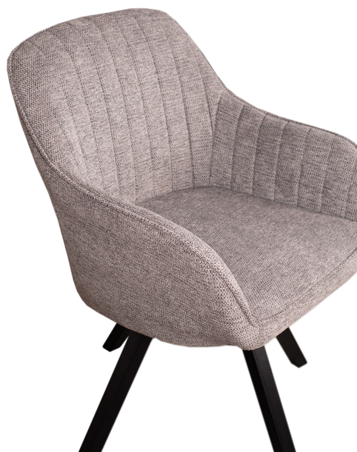 Diningsessel Matera mouse grey (drehbar)