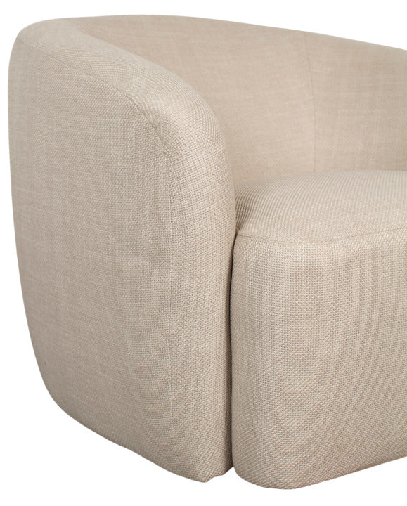 Loungesessel Loconia Beige (drehbar)