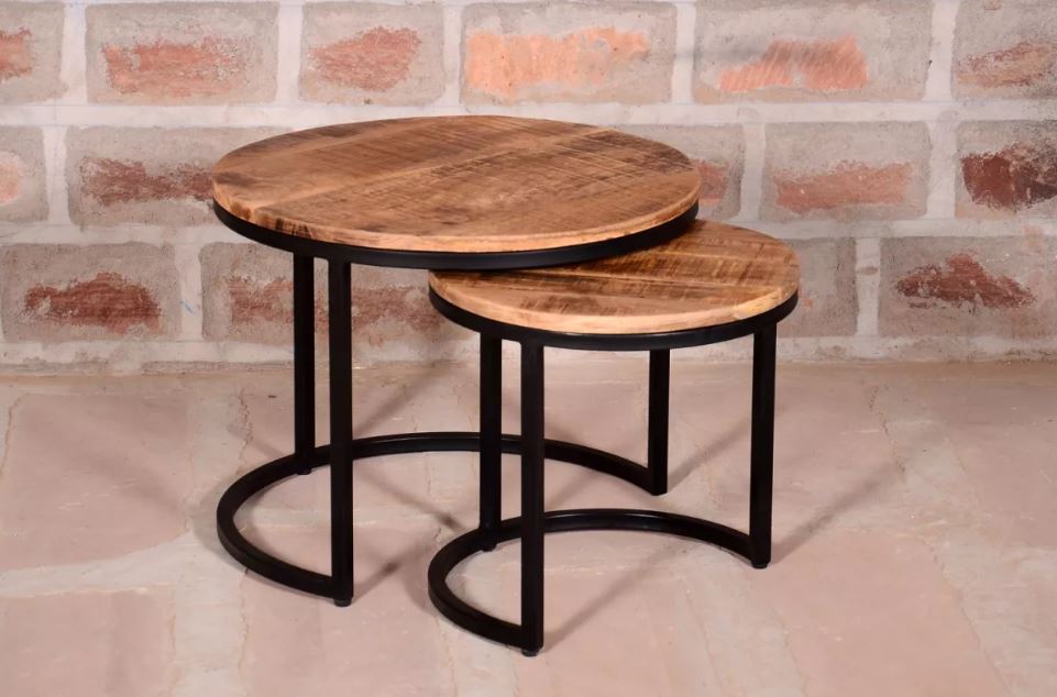 couchtisch-fermo-mangoholz-natur-2er-set