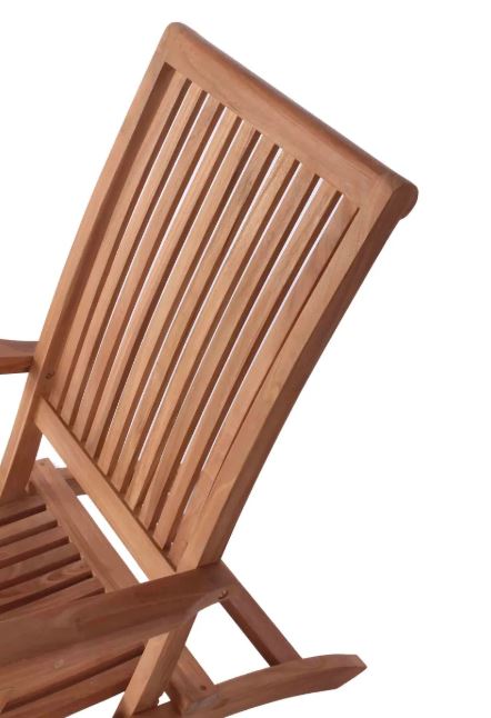 Teakholz Gartenliegestuhl Yacht