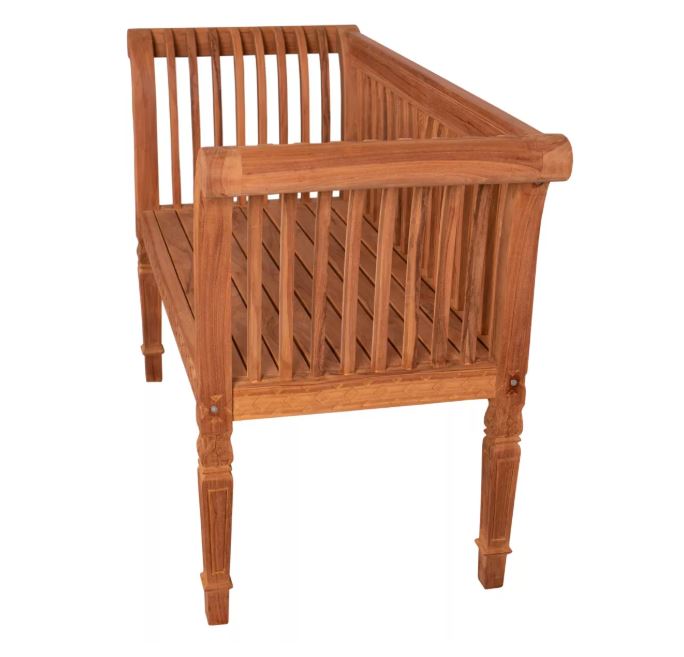 Teakholz Gartenbank Newport 120 cm