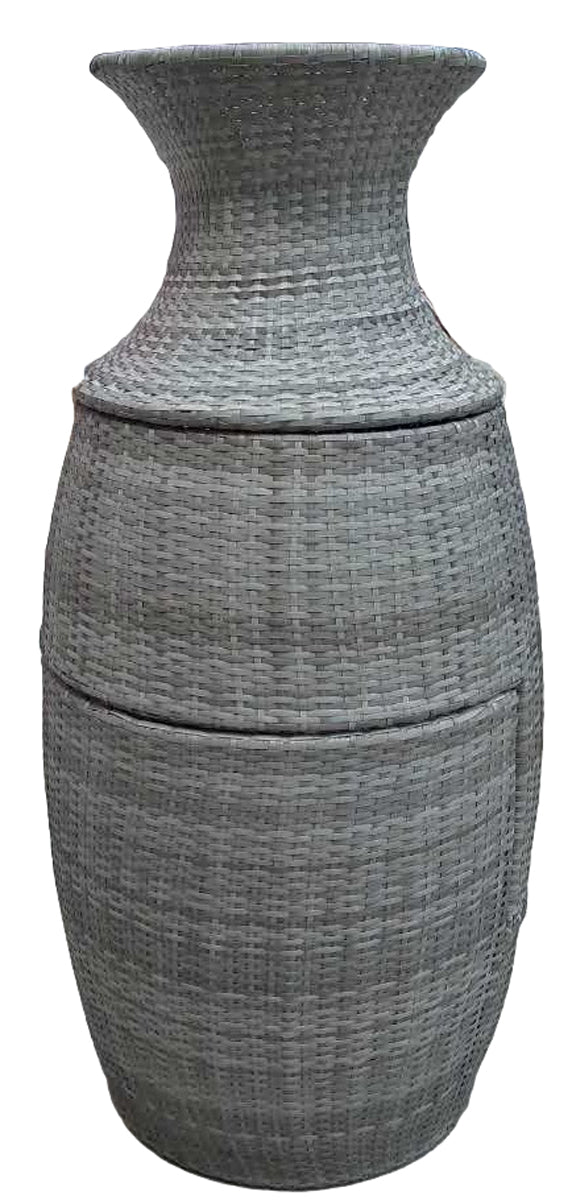 Club-Set LINZ (Kunststoffgeflecht, grau)