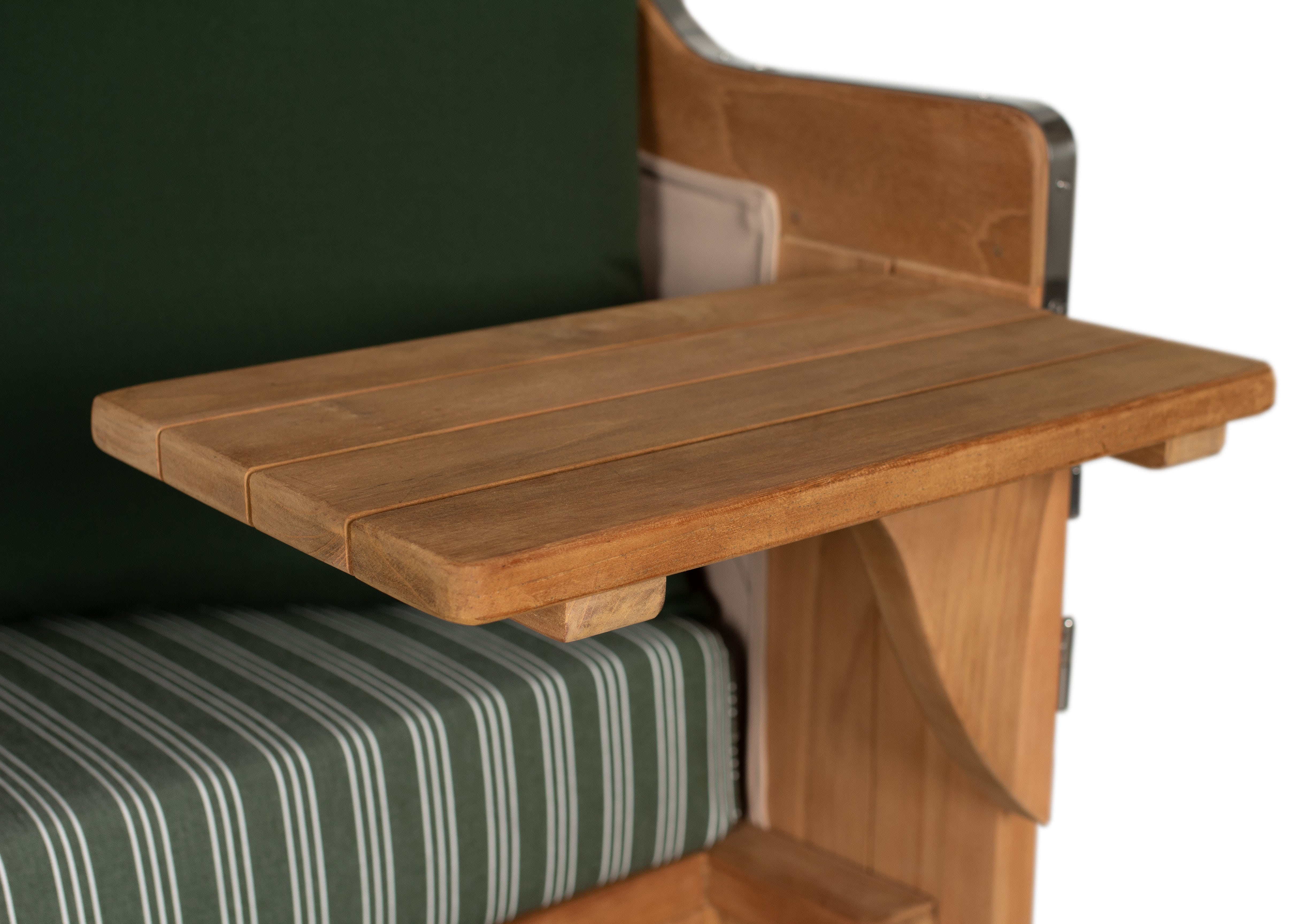 Strandkorb Düne Grande Bullauge PE Banana Dessin 504 inkl. Feuerschale IDAHO