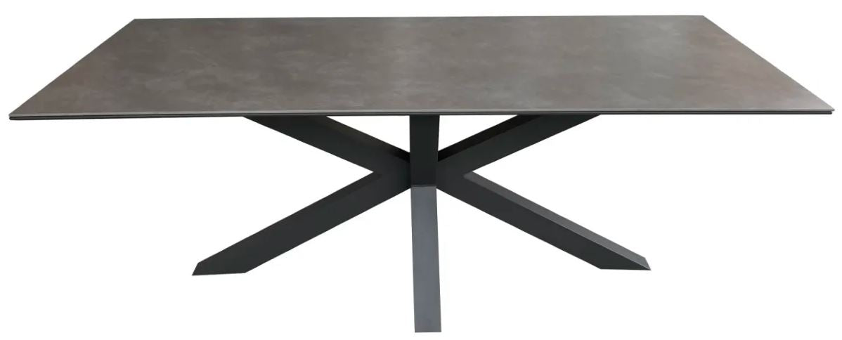 Gartenmöbelset: Tisch Almeria (200 cm) & 6er Set Diningsessel Cadiz