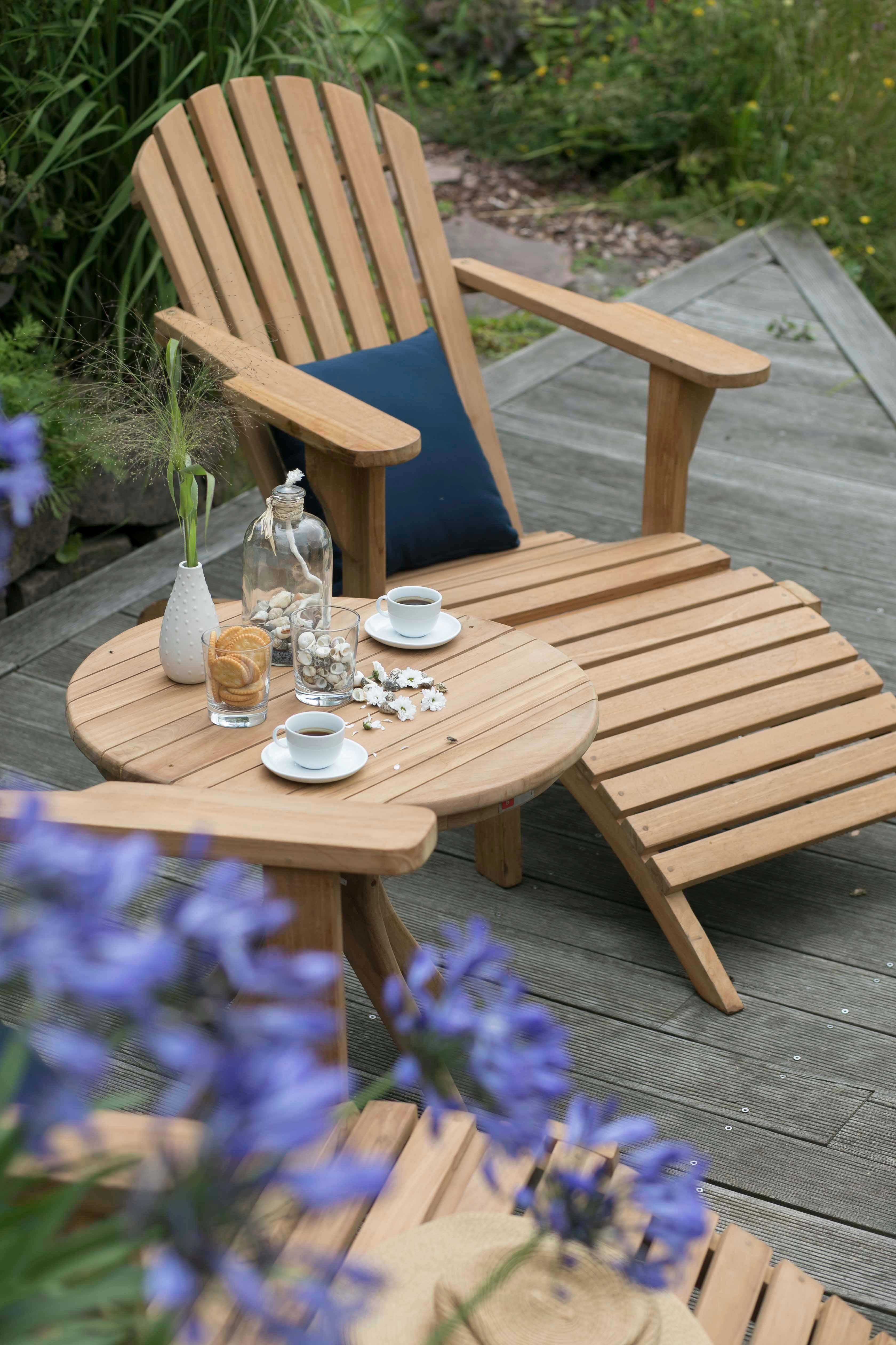 Teaksessel Adirondack Montreal