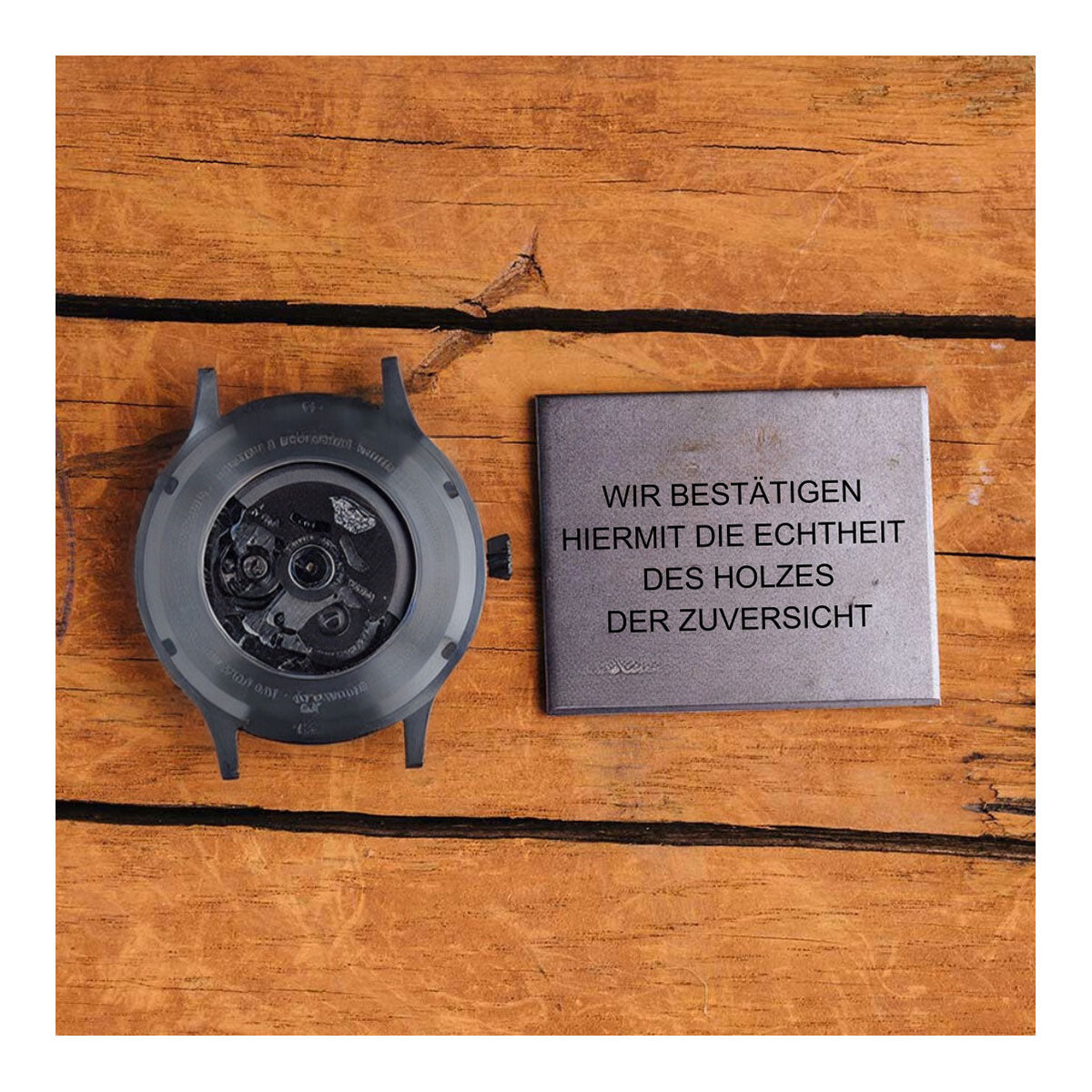 Zuversicht Gold Automatikuhr