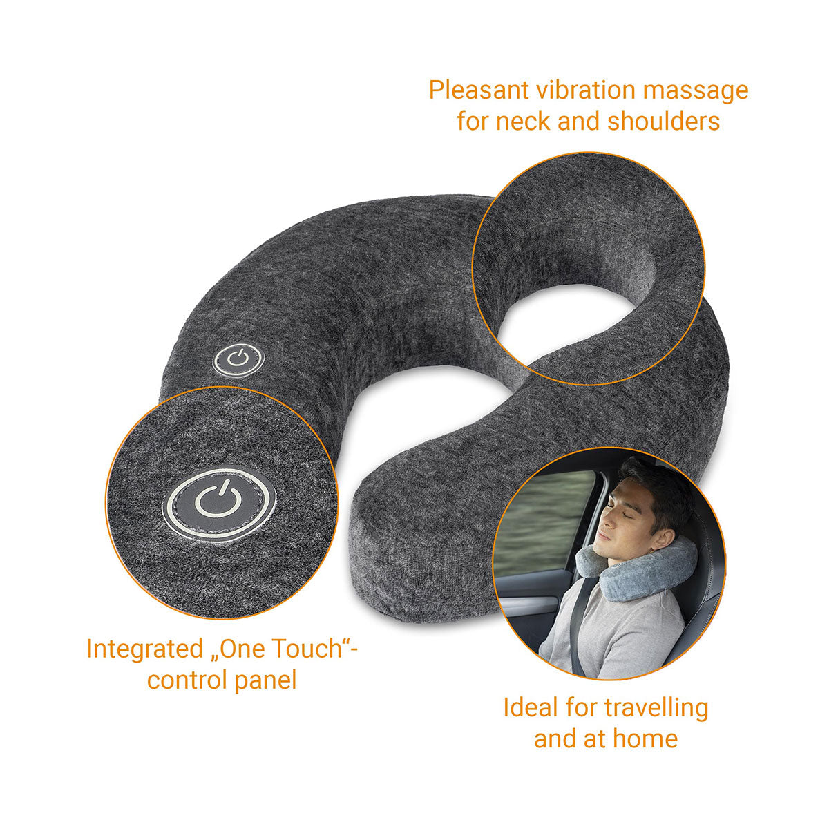 Reise-Nacken-Massagekissen