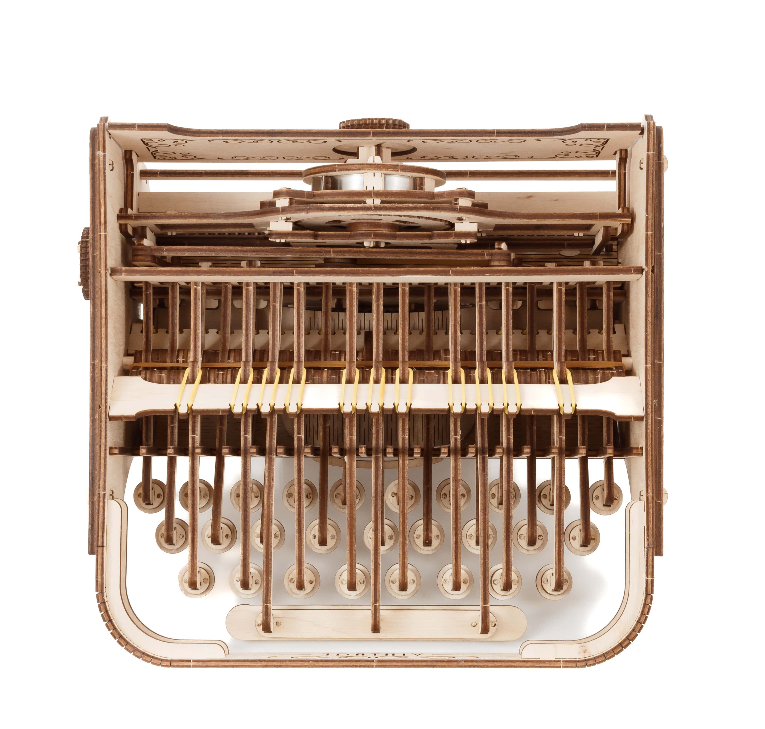 3D-Holzpuzzle Schreibmaschine