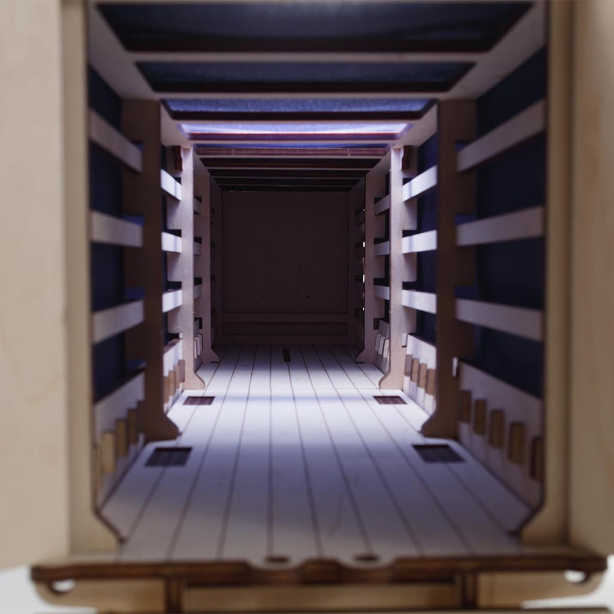3D-Holzpuzzle Road King LKW mit Container