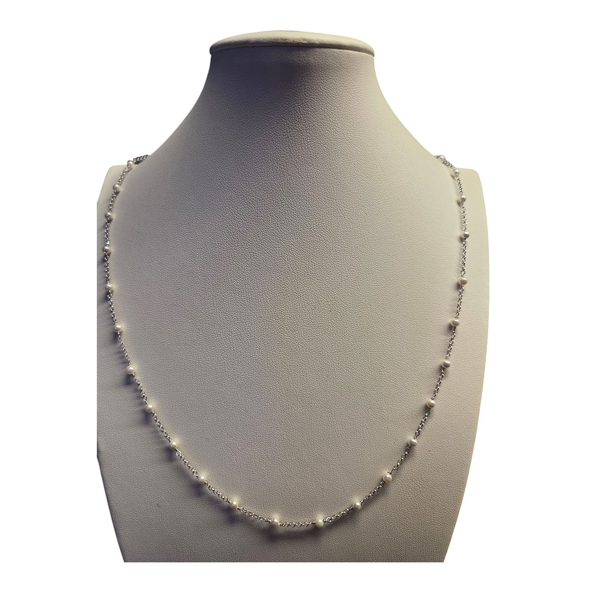 Collier mit Perlen (Länge 90cm)