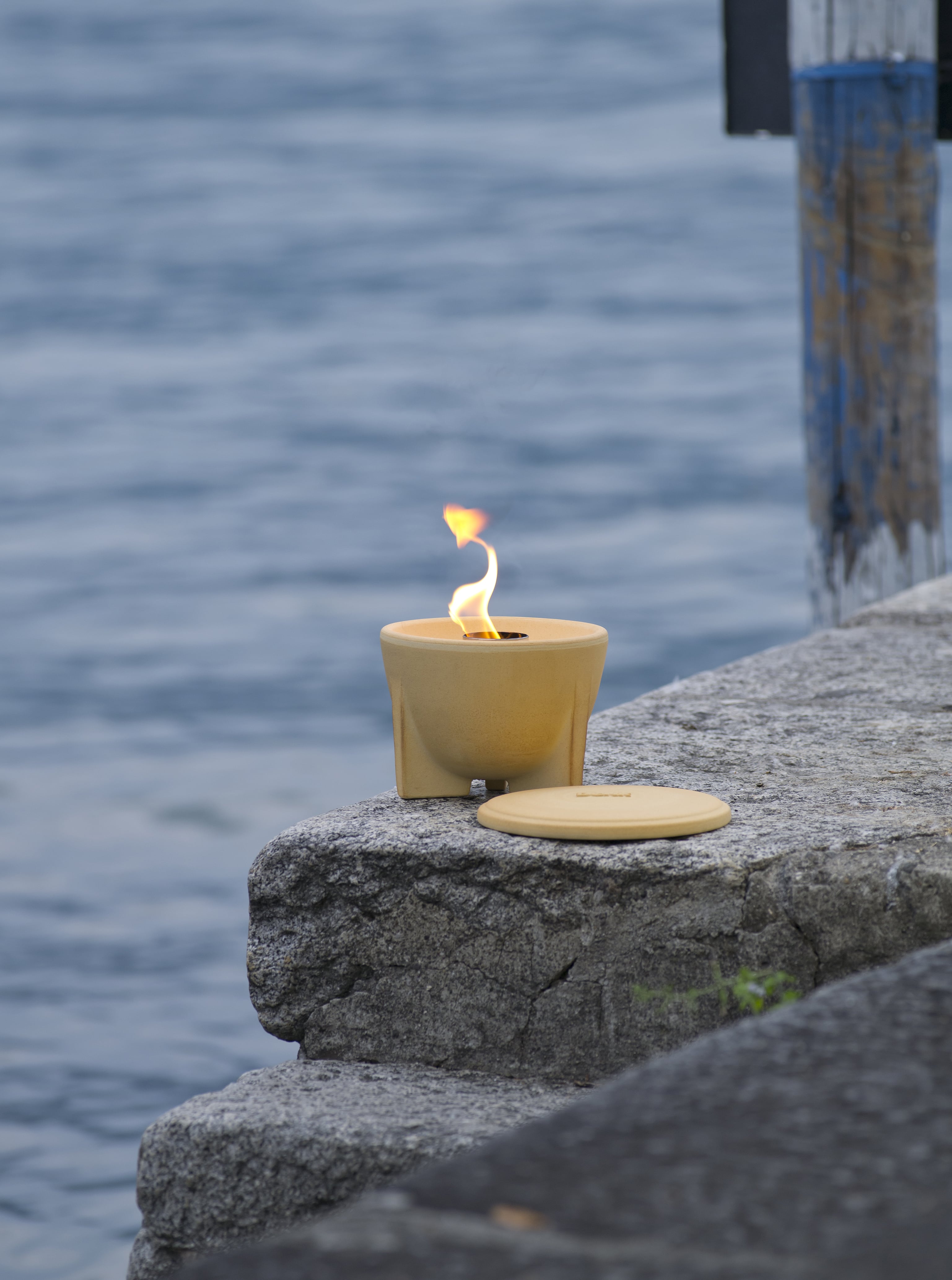 Schmelzfeuer (Outdoor) mit Deckel - CeraNatur