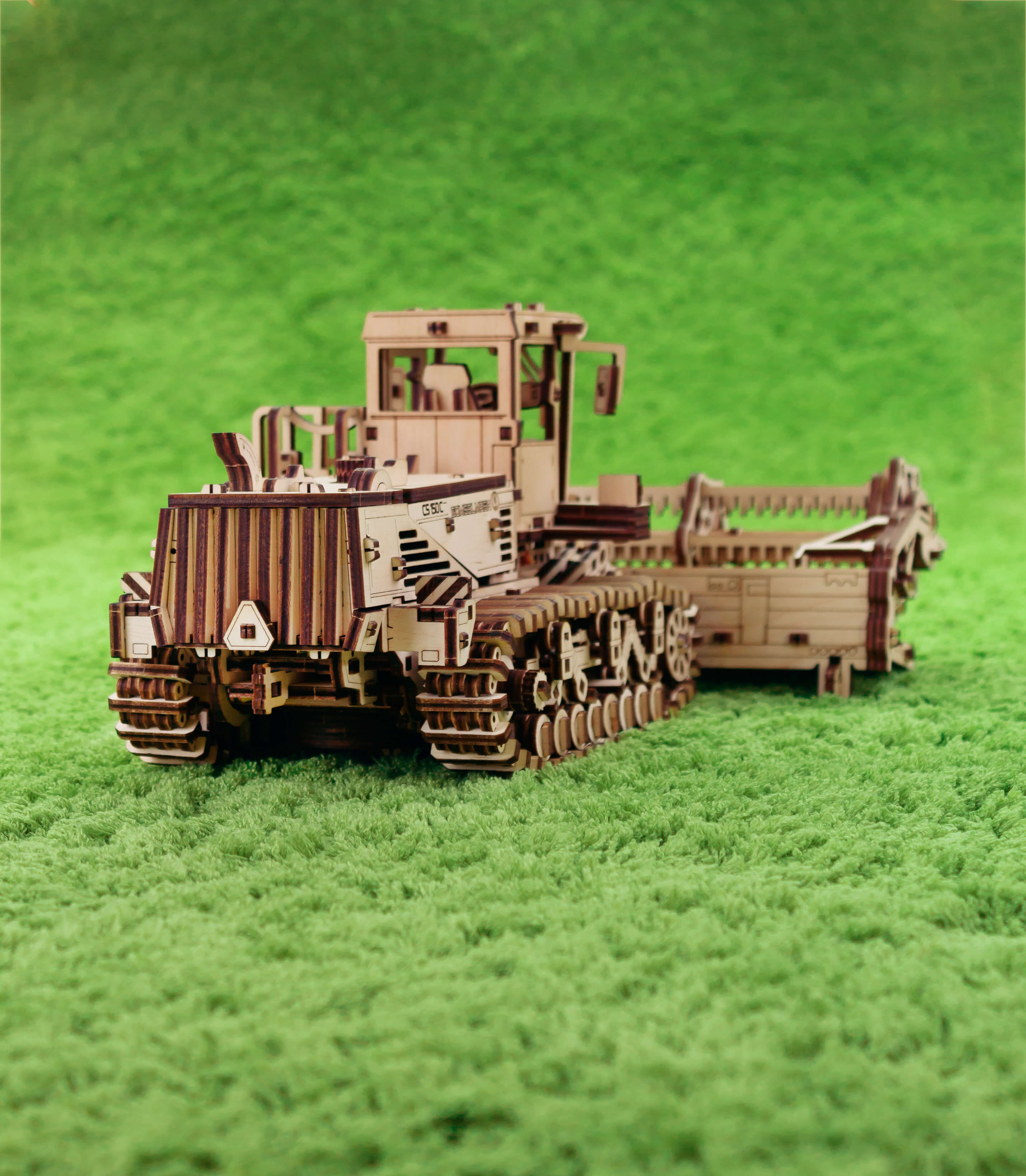 3D-Holzpuzzle Mähdrescher