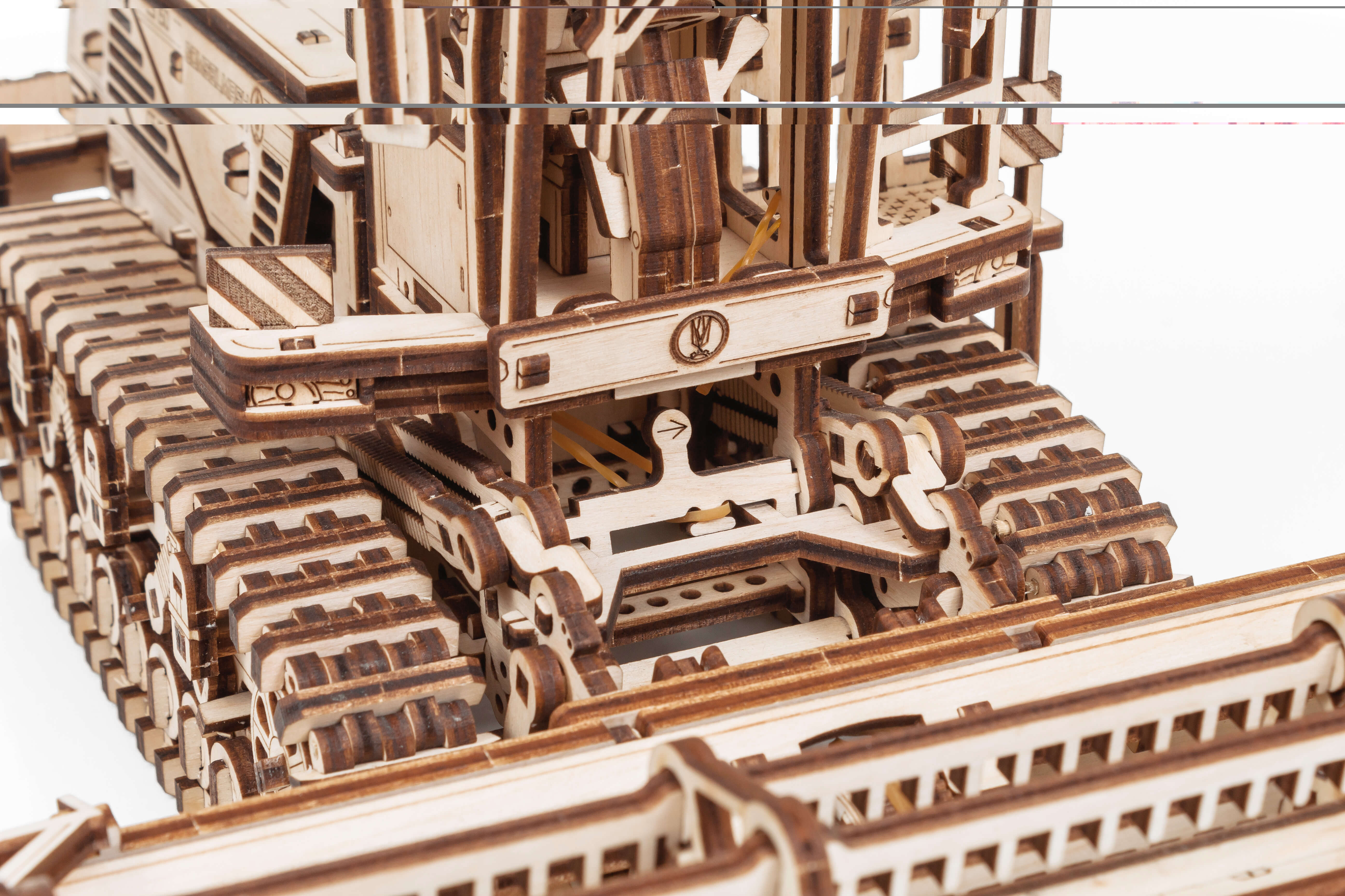 3D-Holzpuzzle Mähdrescher