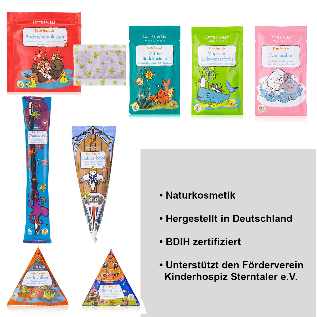 Pflege-Set für Kinder - Lüttes Welt