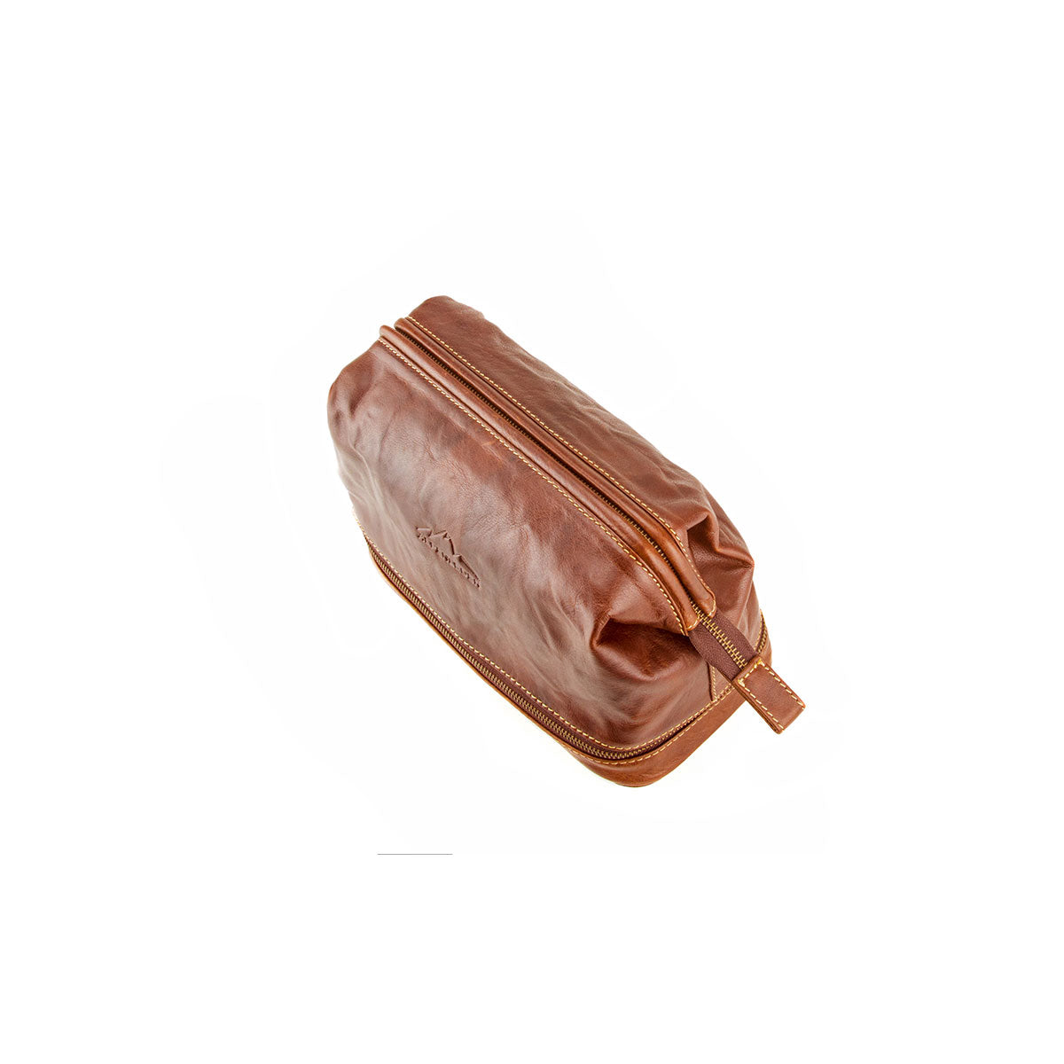 Kulturbeutel Lago di Como (cognac)