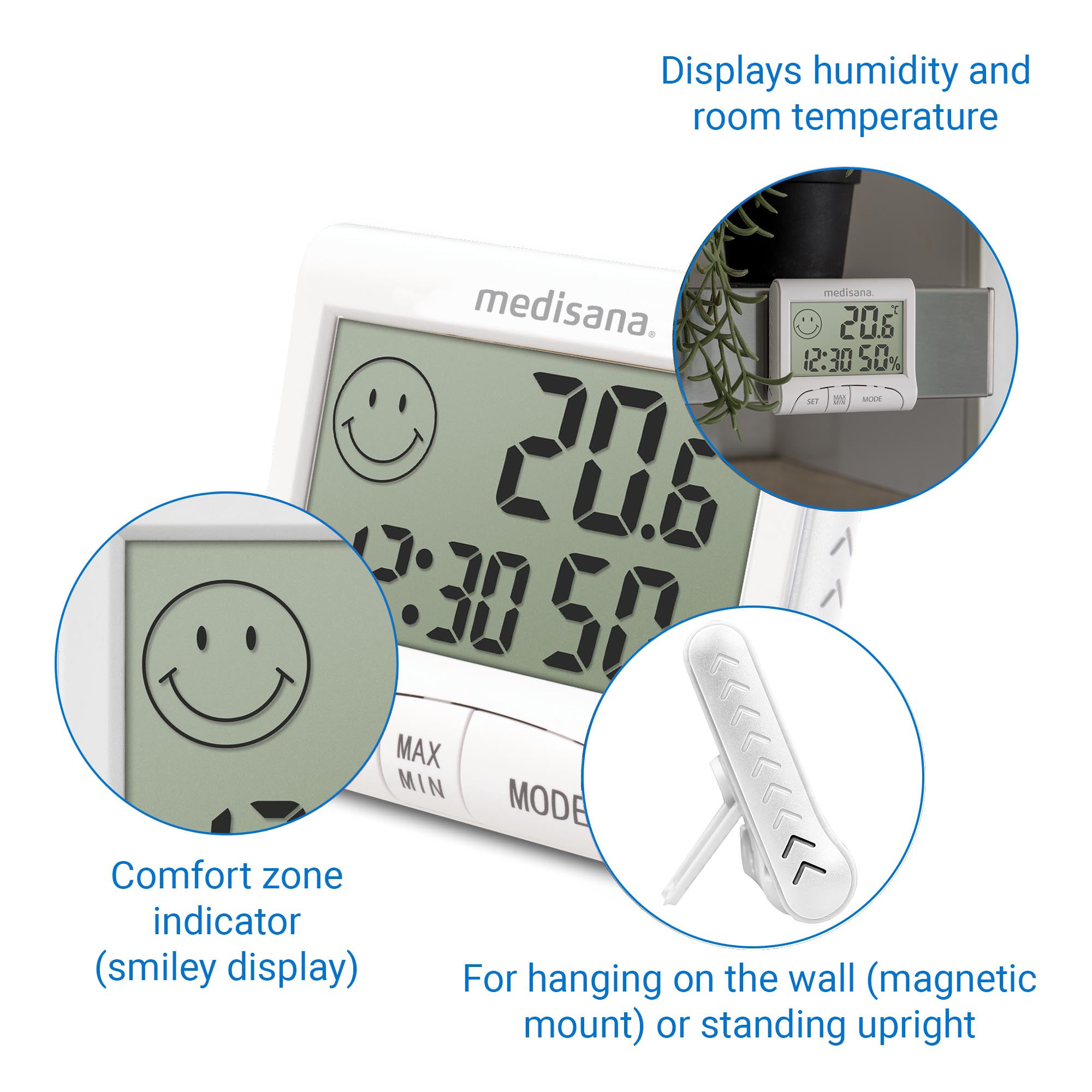 3 in 1 Hygrometer
