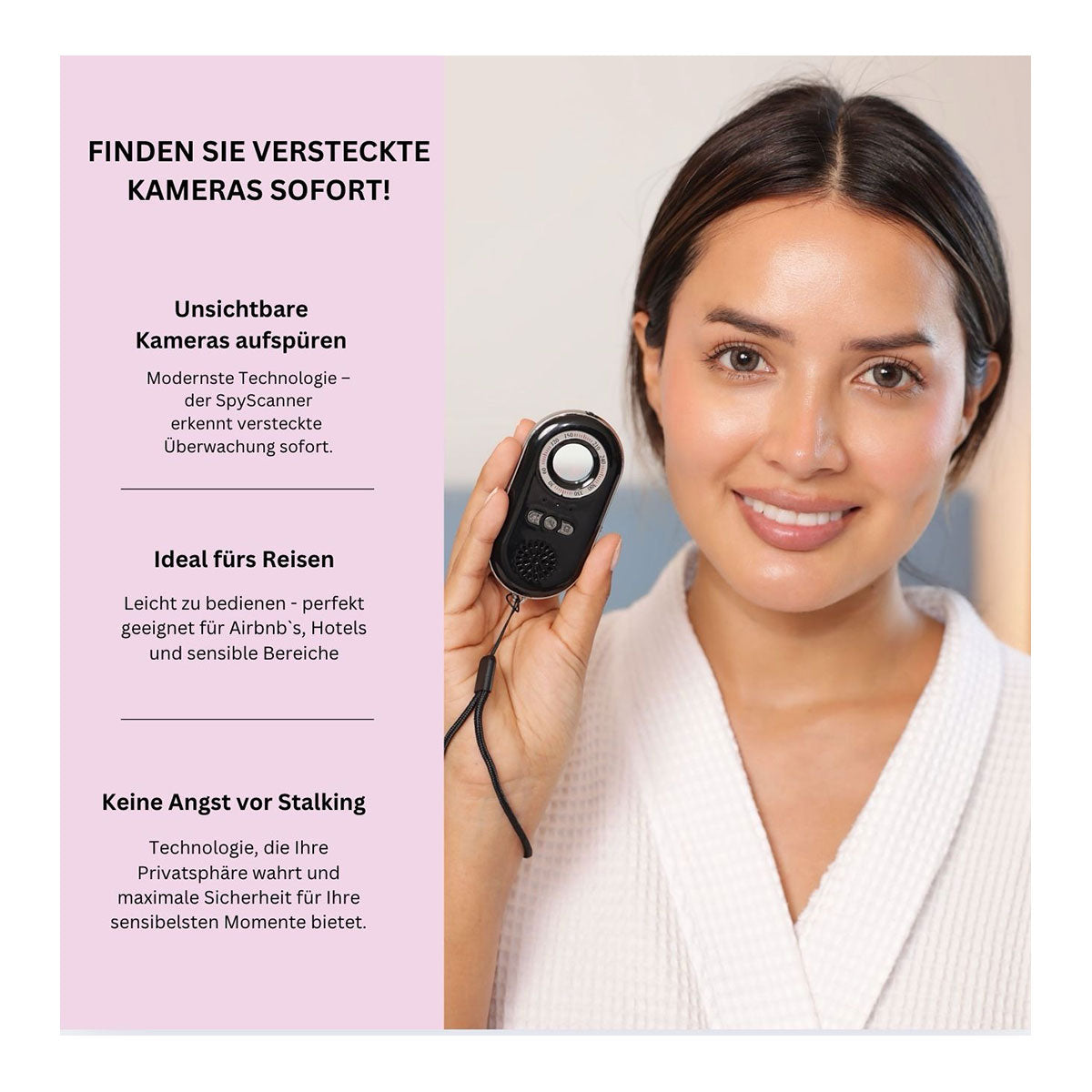 Kamera Detector mit Alarm