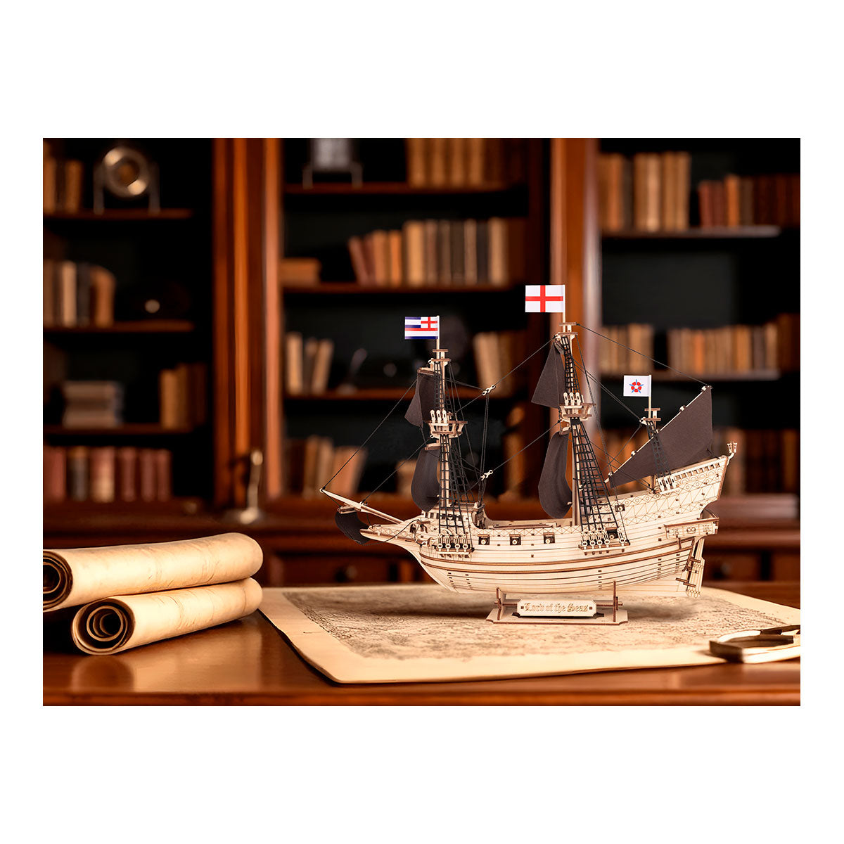 3D-Holzpuzzle Segelschiff "Lord of the Seas"
