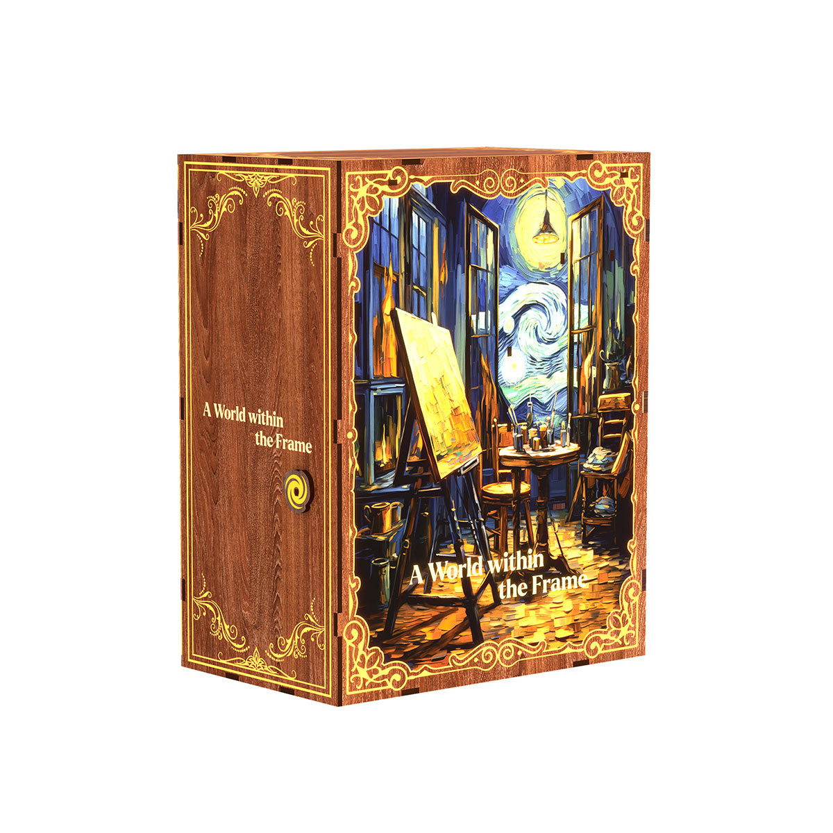 Diorama mit Puzzle - Van Gogh